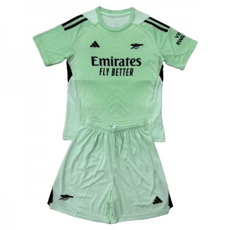 Camiseta de fútbol Arsenal Portero Niño 2025-26 Verde Camiseta de fútbol Arsenal Portero Niño 2025-26 Verde